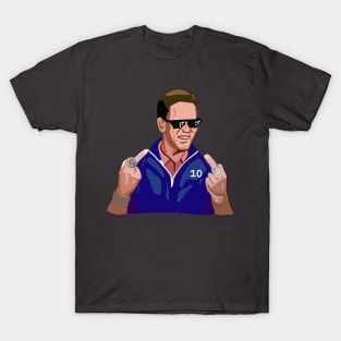 Eli manning face t shirt 2025